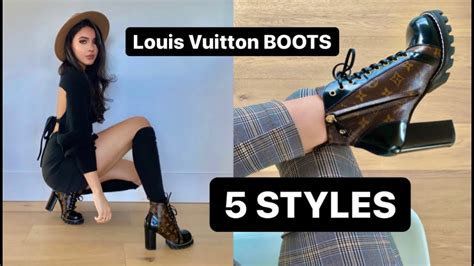 louis vuitton boots heel|vivica fox Louis Vuitton boots.